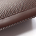 Louis Vuitton Handbag Alma Mocha Leather — view 8