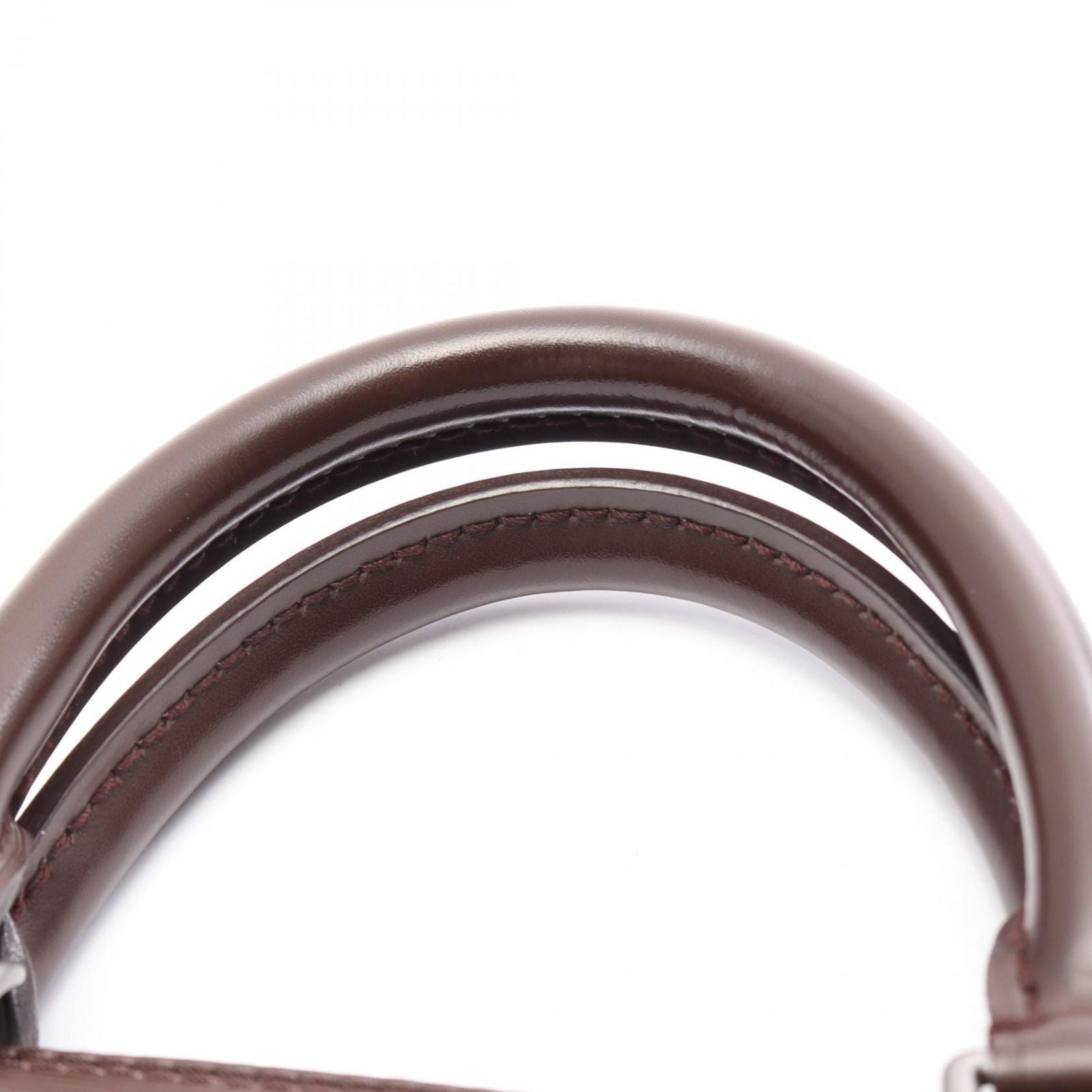 Louis Vuitton Handbag Alma Mocha Leather — view 6