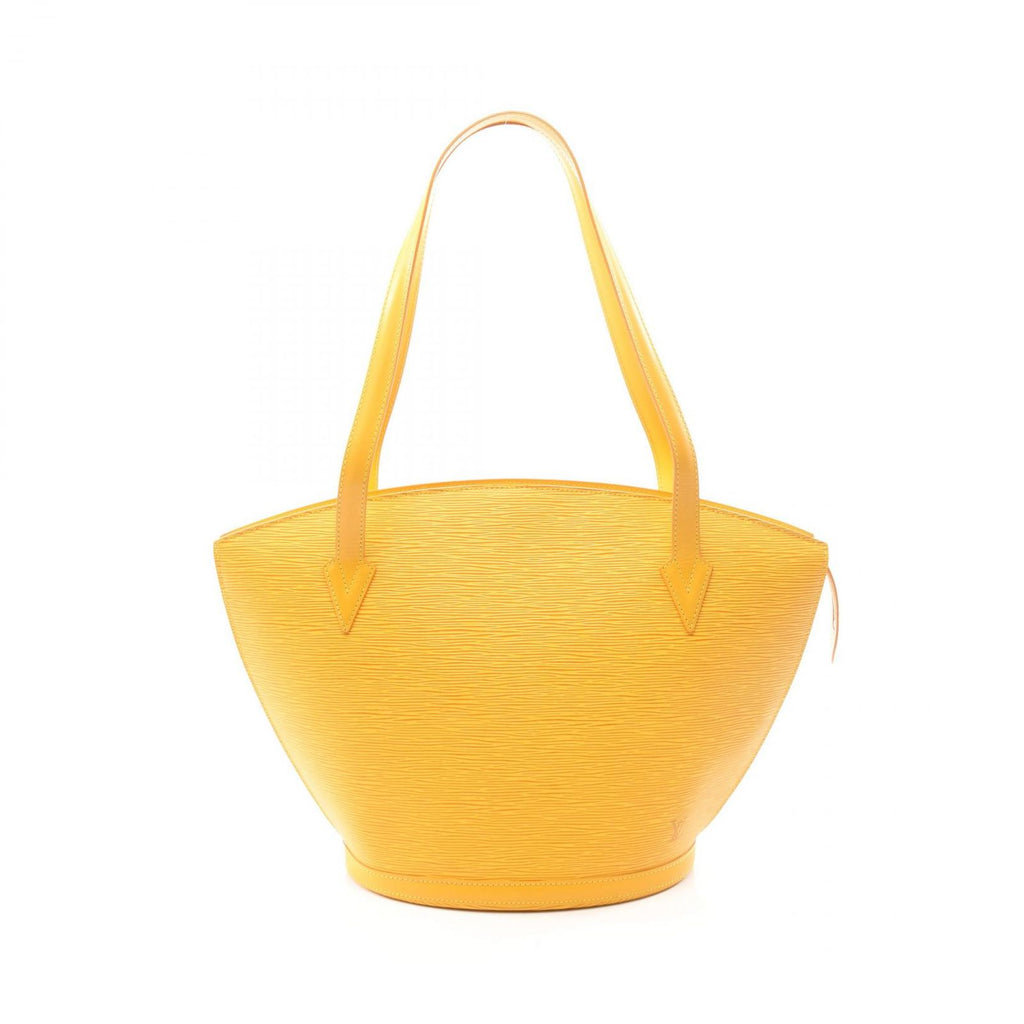 Louis Vuitton Shoulder Bag Saint Jacques Shopping Tassili Yellow Leather