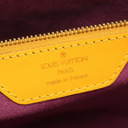 Louis Vuitton Shoulder Bag Saint Jacques Shopping Tassili Yellow Leather — view 4