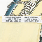 Hermes Scarf Green Twill Silk — view 5