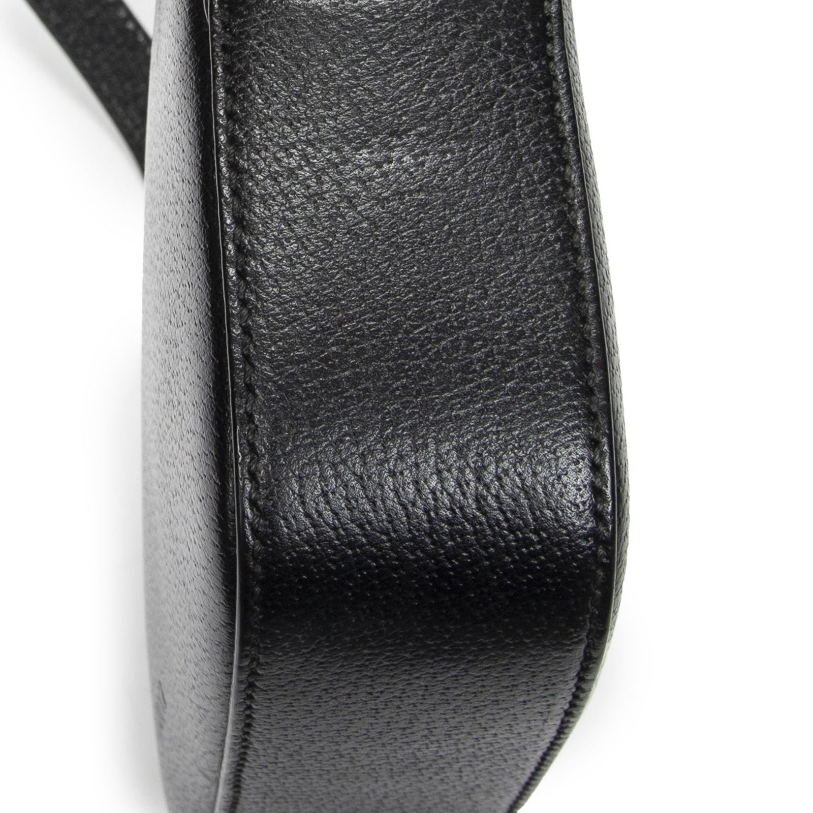 Gucci Web Animalier Disco Crossbody Black Grain Calf Skin Leather — view 7