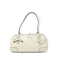 Gucci Princi Boston Ivory Guccissima Shoulder