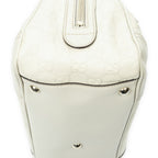 Gucci Princi Boston Ivory Guccissima Shoulder — view 7