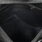 Gucci Horsebit Chain Shoulder Flap Black GG Canvas — view 9