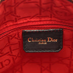 Dior Handbag Lady Dior Cannage 2-Way Black Leather Tote — view 4