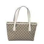 Gucci Small Joy Tote Beige Ivory Supreme Canvas — view 5