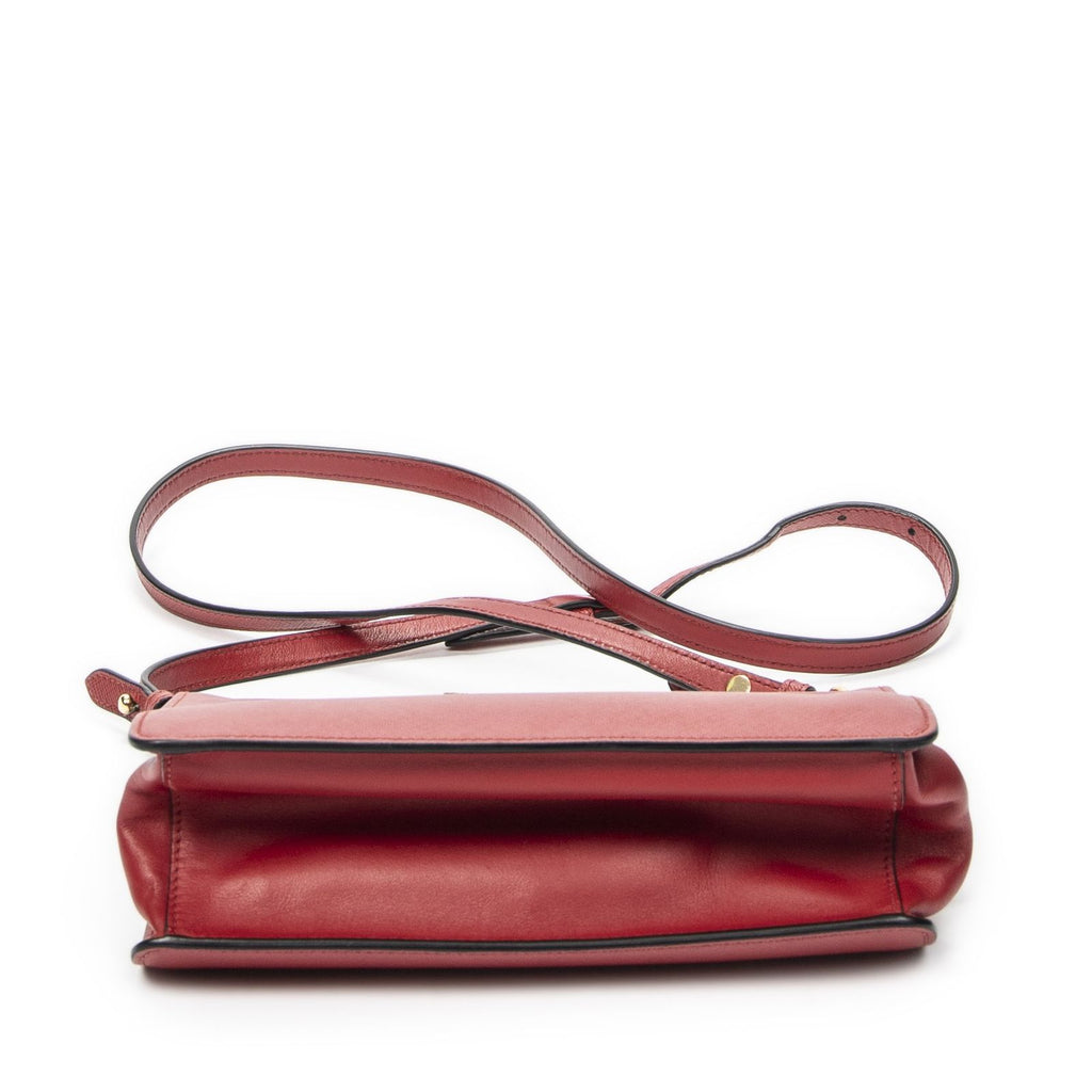 Prada Sam Crossbody Red Saffiano Leather — view 6