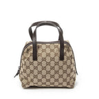 Gucci Mini Bowla Bag Beige Brown GG Canvas — view 5