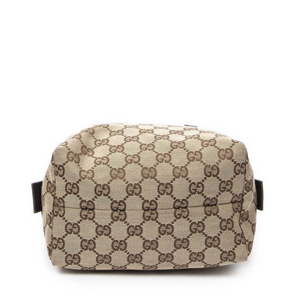 Gucci Mini Bowla Bag Beige Brown GG Canvas — view 6