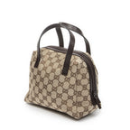 Gucci Mini Bowla Bag Beige Brown GG Canvas — view 2