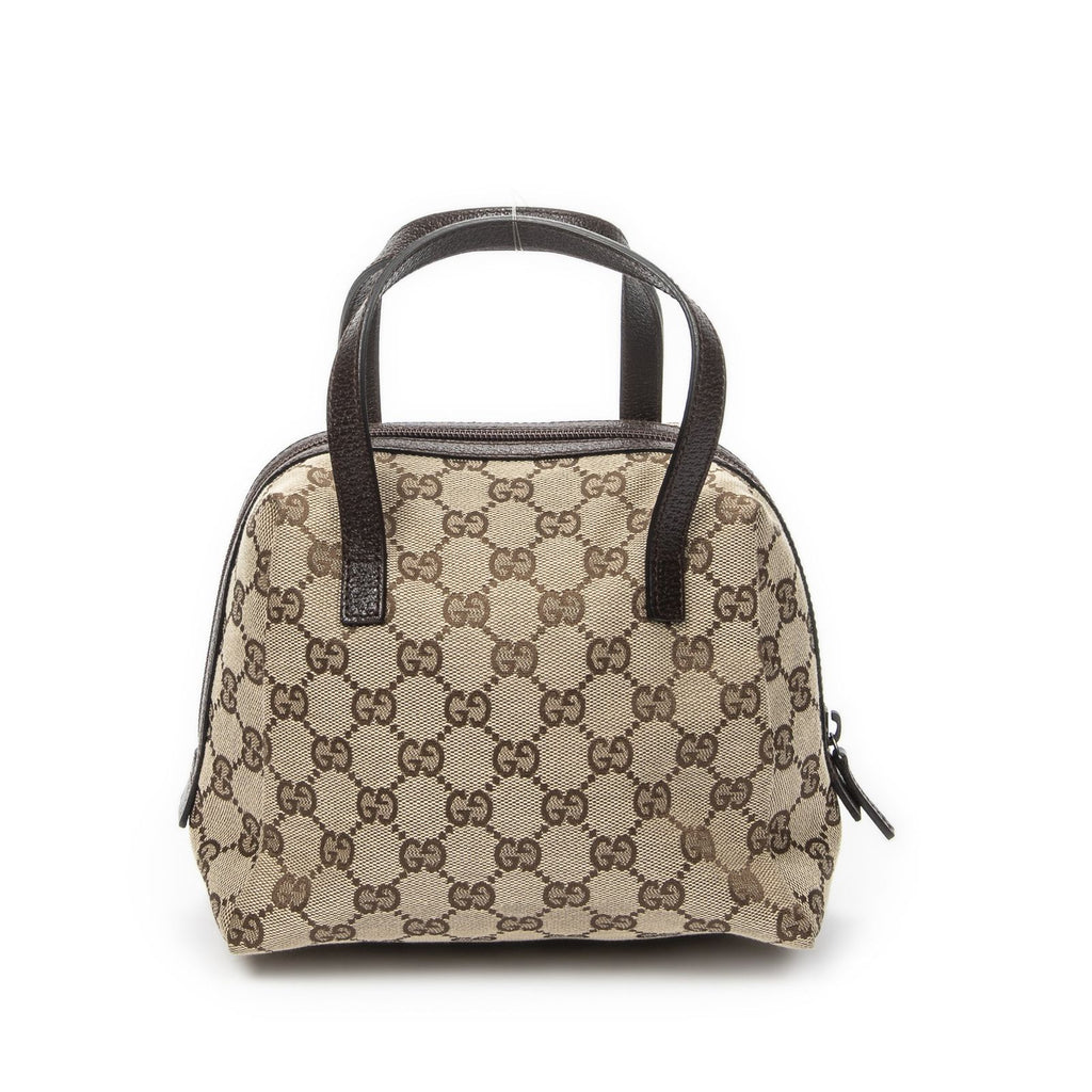 Gucci Mini Bowla Bag Beige Brown GG Canvas