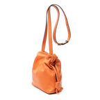 Loewe Flamenco Knot Orange Smooth Leather Shoulder — view 2