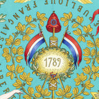 Hermes Scarf Navy Teal 100% Gold Twill Silk — view 3