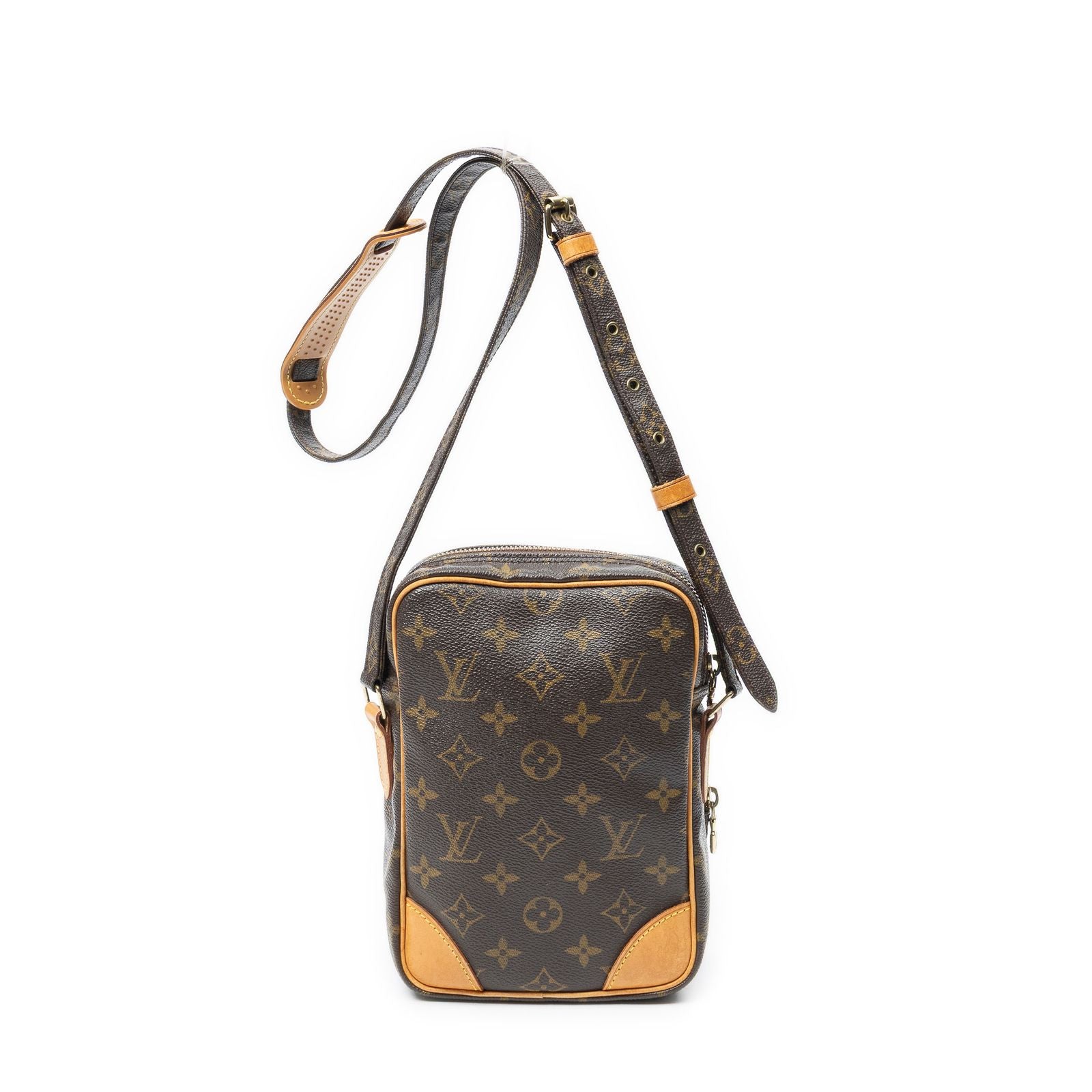 Louis Vuitton Amazon Brown Monogram Canvas Crossbody — view 5