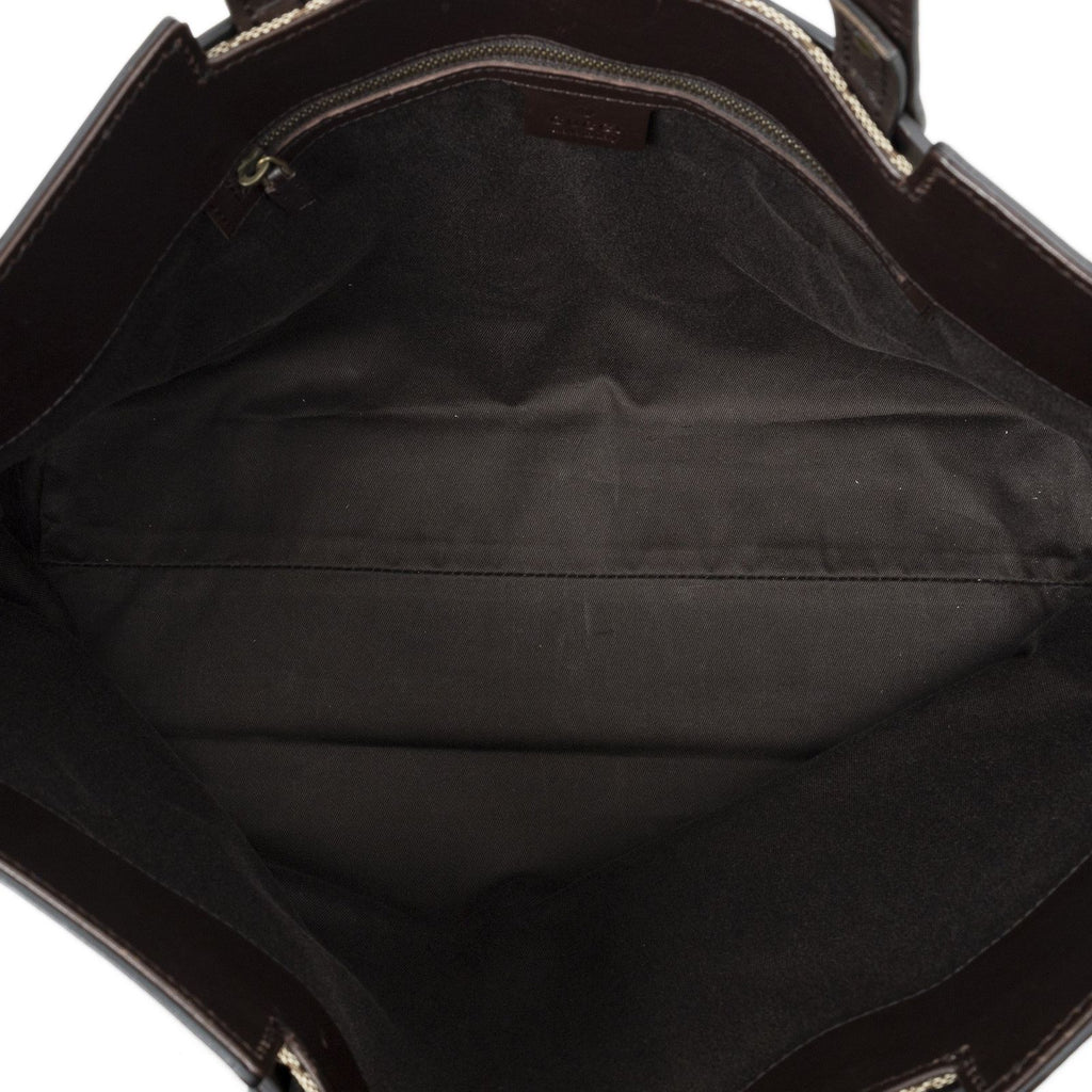 Gucci Eclipse Tote Beige Brown GG Canvas — view 9
