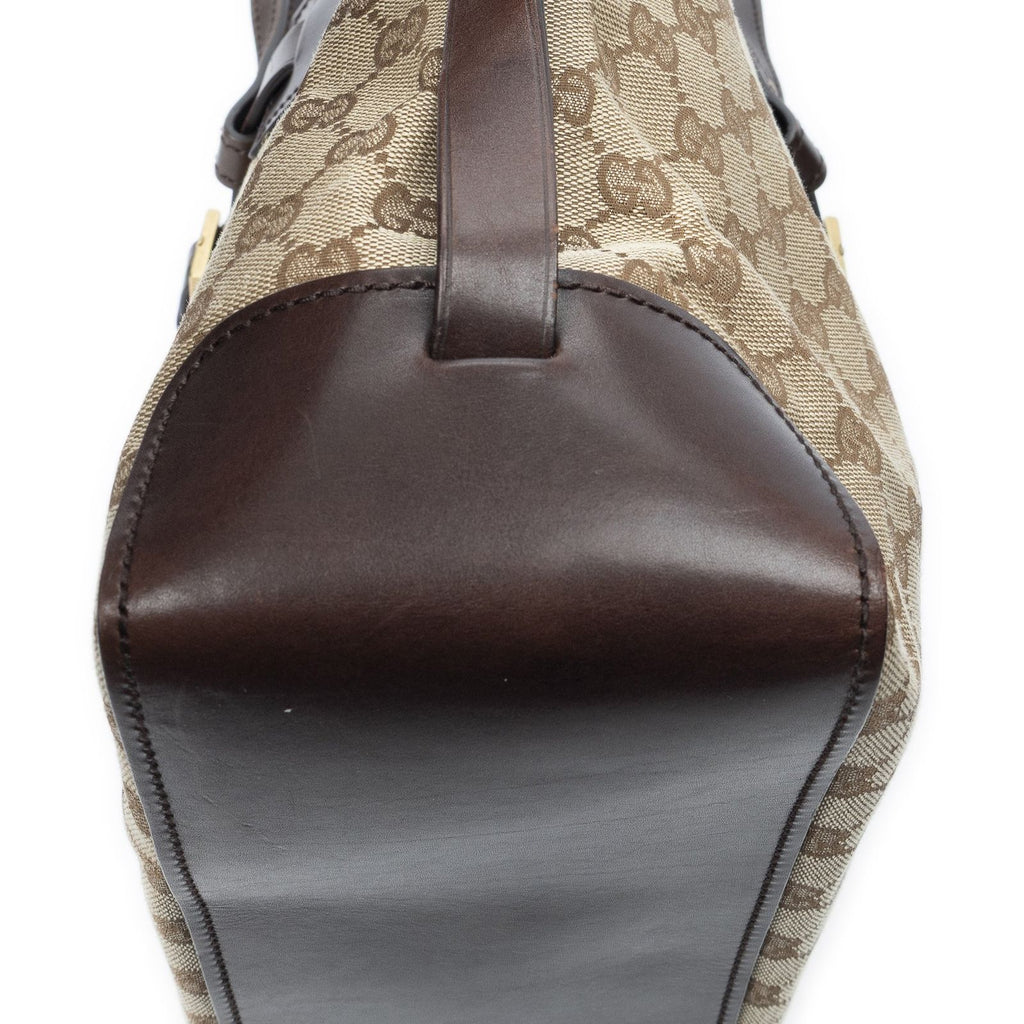 Gucci Eclipse Tote Beige Brown GG Canvas — view 8