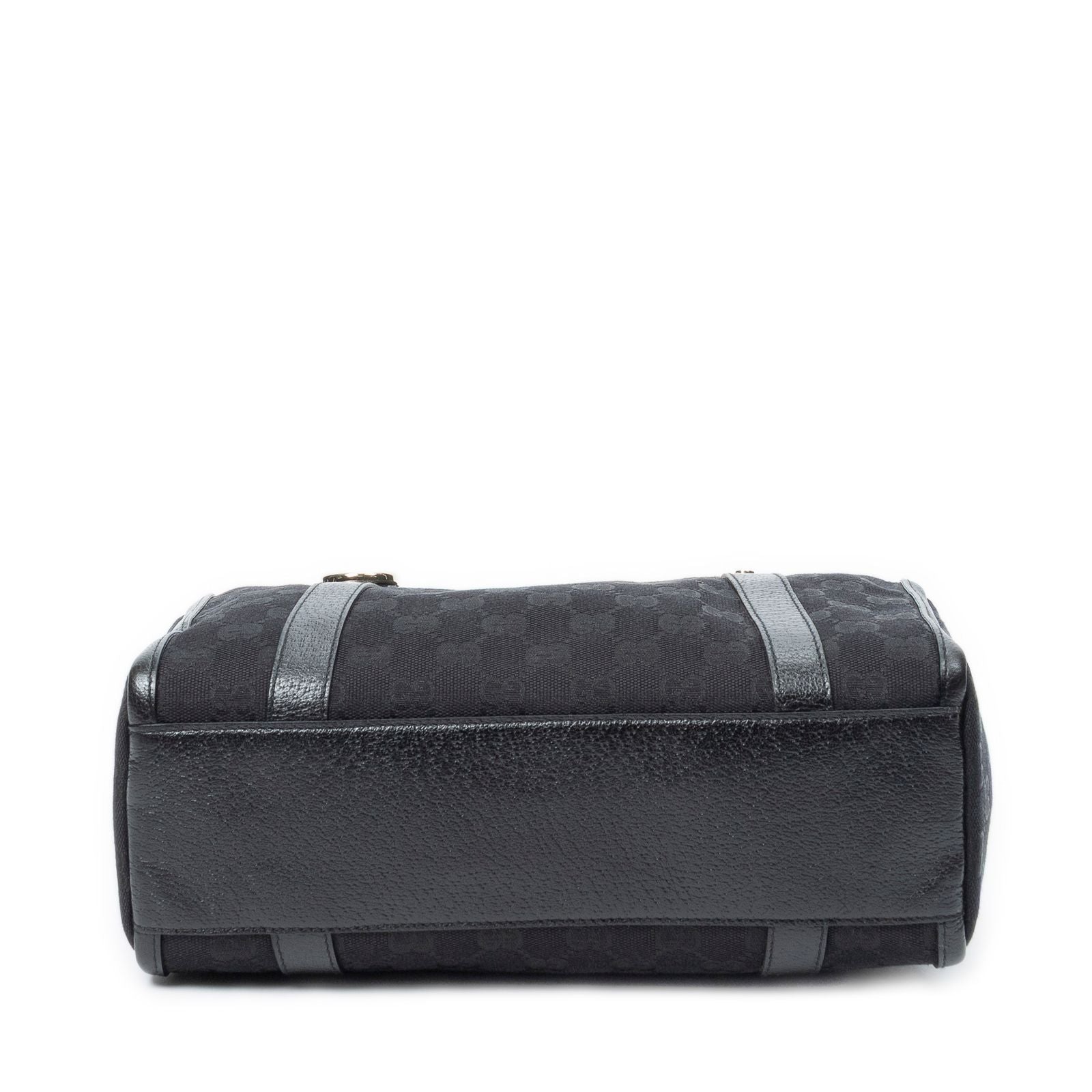 Gucci Abbey Boston Black GG Canvas Shoulder — view 6