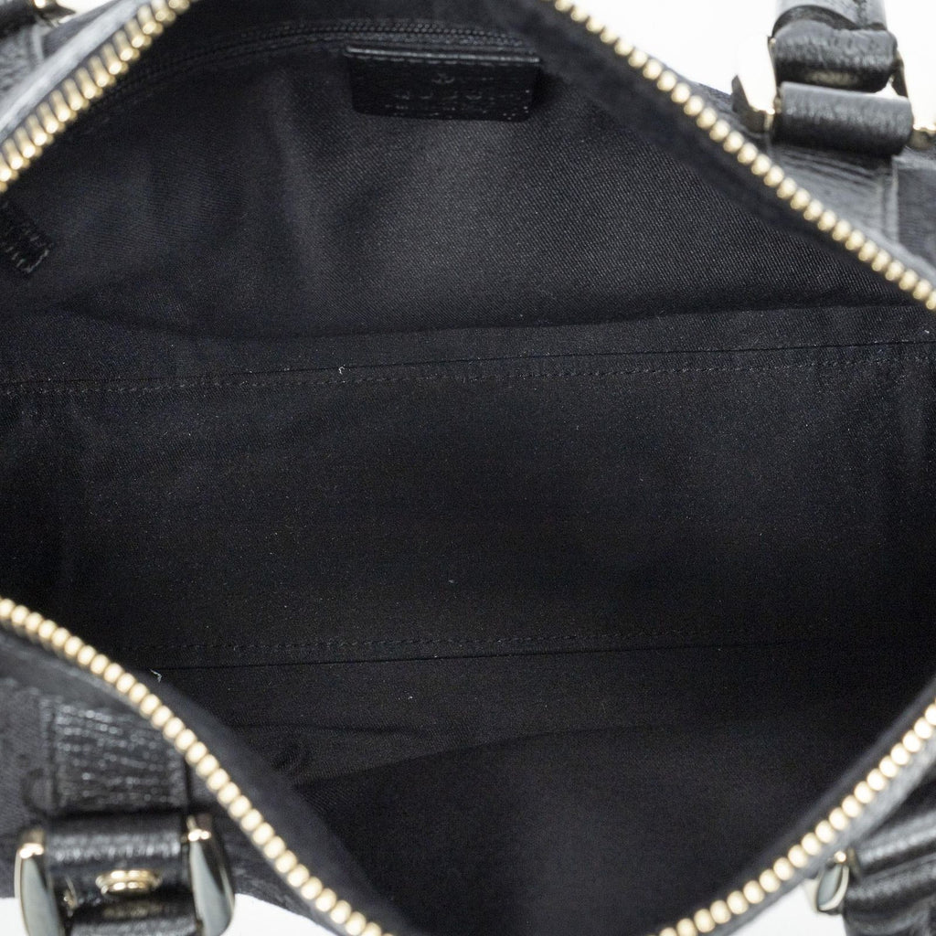 Gucci Abbey Boston Black GG Canvas Shoulder — view 9
