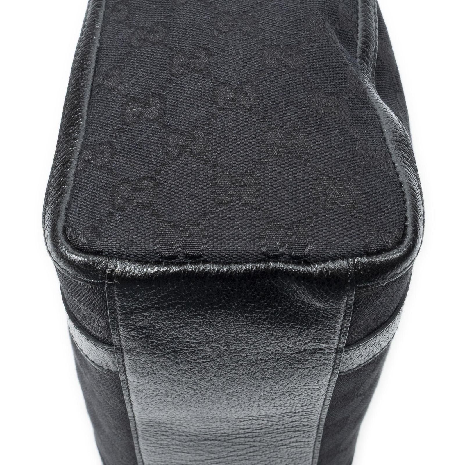 Gucci Abbey Boston Black GG Canvas Shoulder — view 7
