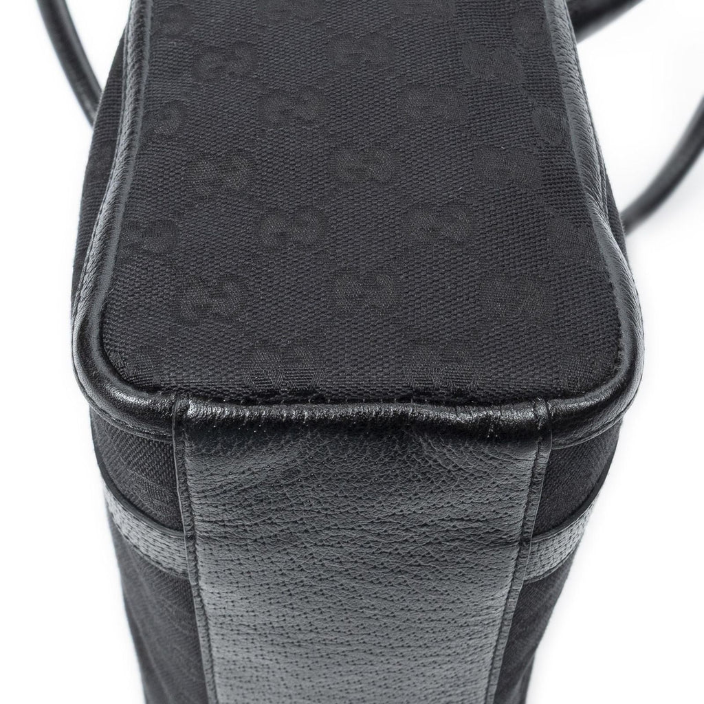 Gucci Abbey Boston Black GG Canvas Shoulder — view 8