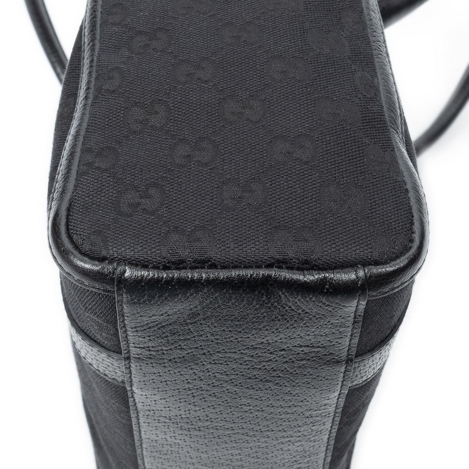 Gucci Abbey Boston Black GG Canvas Shoulder — view 8