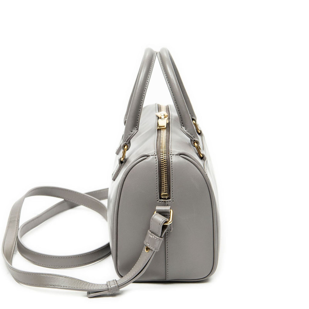 Saint Laurent Baby Duffle Taupe Smooth Leather — view 4