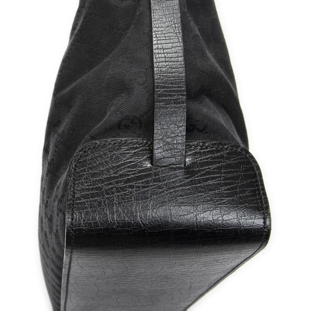 Gucci Eclipse Tote Black GG Canvas — view 7