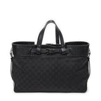 Gucci Eclipse Tote Black GG Canvas