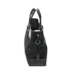 Gucci Eclipse Tote Black GG Canvas — view 4