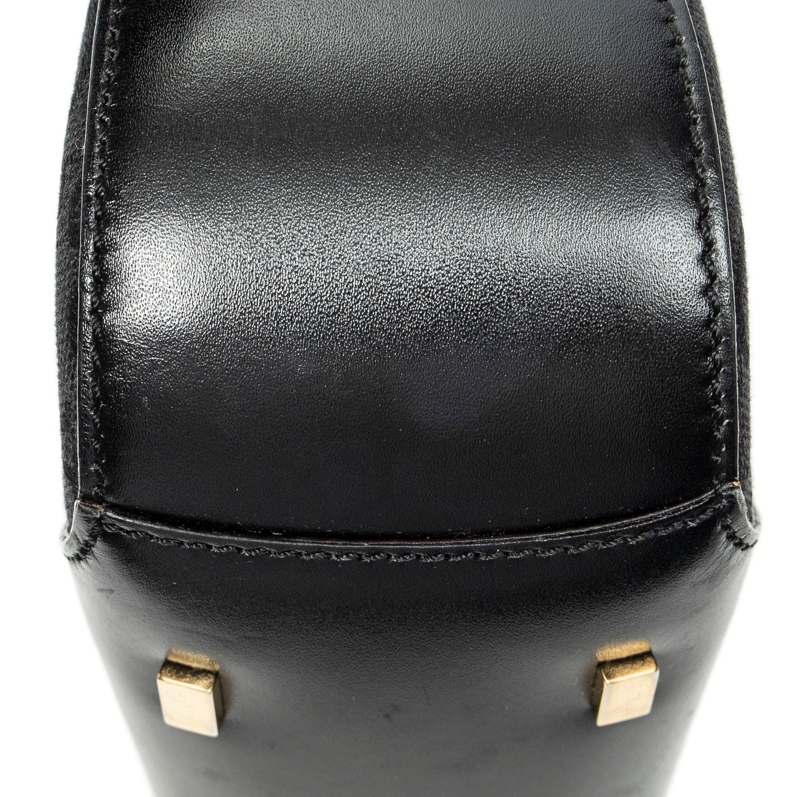 Celine Vintage Mini Zip Hobo Black C Macadam Canvas — view 7