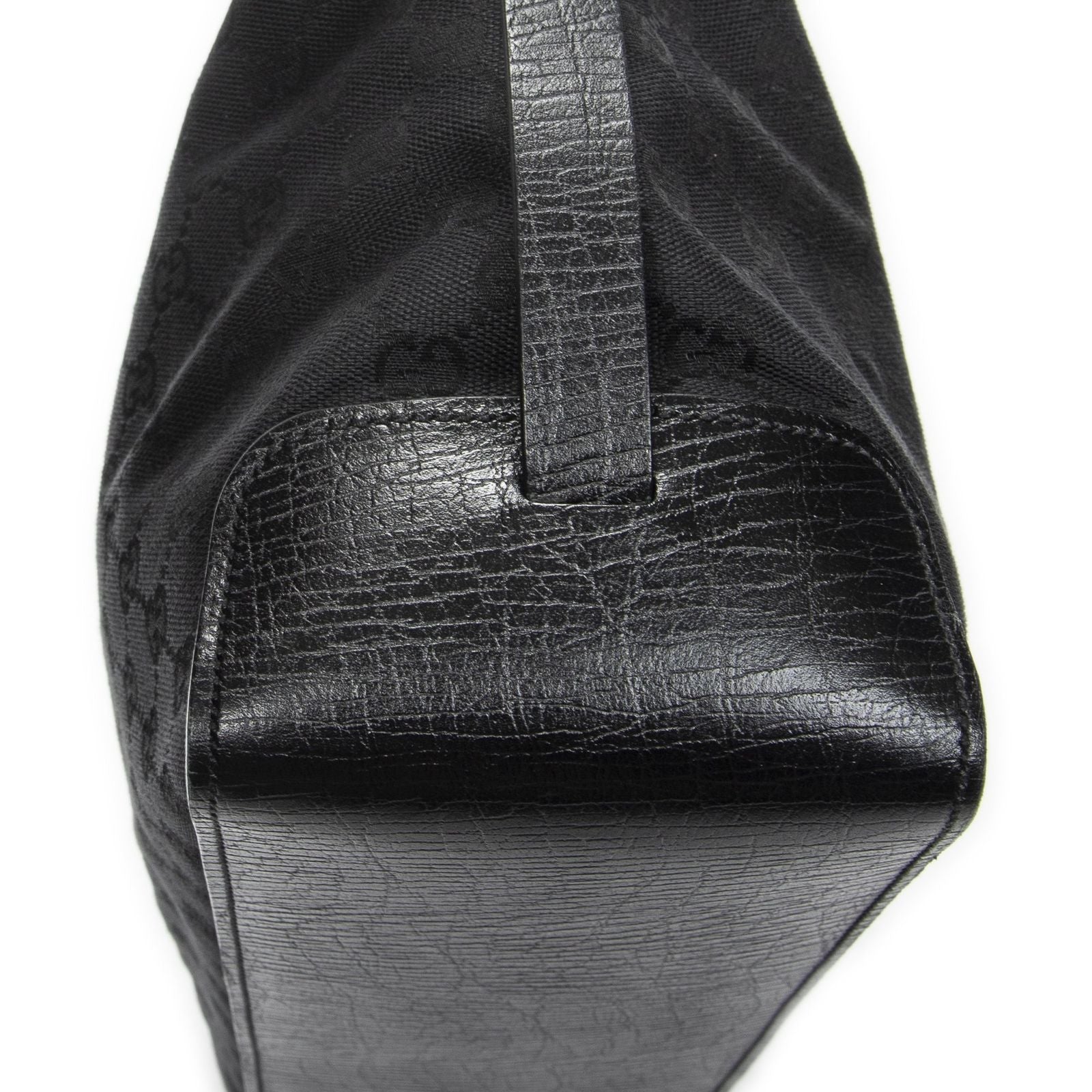 Gucci Eclipse Tote Black GG Canvas — view 8