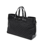 Gucci Eclipse Tote Black GG Canvas — view 2