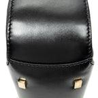 Celine Vintage Mini Zip Hobo Black C Macadam Canvas — view 8