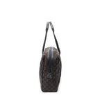 Gucci Laptop Bag Dark Brown GG Canvas — view 4