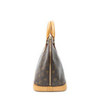 Louis Vuitton Alma Brown Monogram Canvas Handbag — view 4