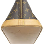 Louis Vuitton Alma Brown Monogram Canvas Handbag — view 8
