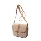 Saint Laurent le Monogram Satchel Brown GG Suede Leather — view 2