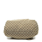 Gucci Ski Boston Beige Gold GG Canvas Shoulder — view 6