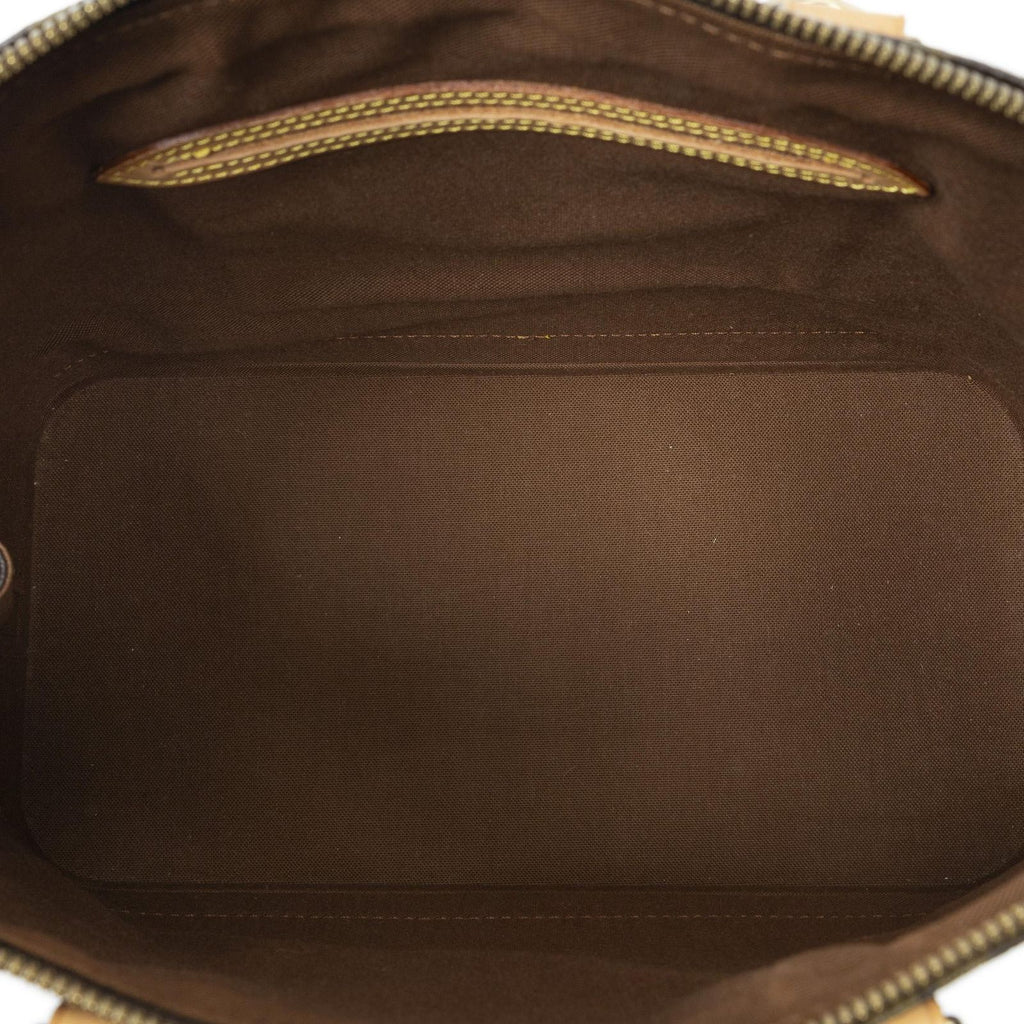 Louis Vuitton Alma Brown Monogram Canvas Handbag — view 9