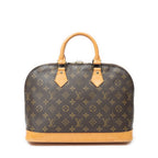 Louis Vuitton Alma Brown Monogram Canvas Handbag
