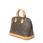 Louis Vuitton Alma Brown Monogram Canvas Handbag — view 2