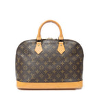 Louis Vuitton Alma Brown Monogram Canvas Handbag — view 5
