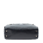 Gucci Bowling Shoulder Bag Black Micro Guccissima Leather — view 6