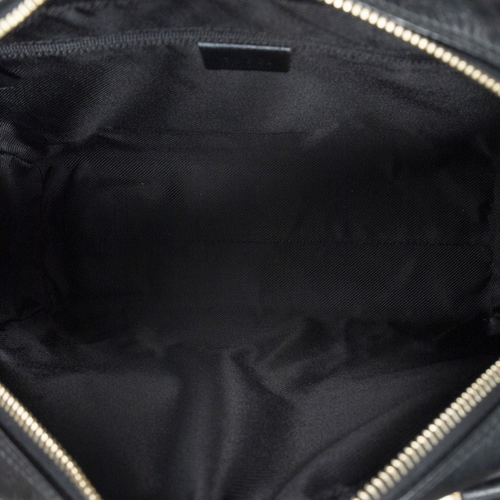 Gucci Bowling Shoulder Bag Black Micro Guccissima Leather — view 9