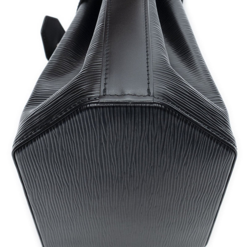 Louis Vuitton Sac Depot Black Epi Shoulder — view 7