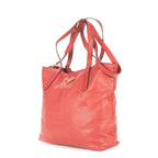 Prada Open Tote Red Vitello Daino — view 2