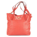 Prada Open Tote Red Vitello Daino
