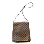 Louis Vuitton Musette Brown Damier Ebene Shoulder