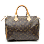 Louis Vuitton Speedy Brown Monogram Canvas Handbag — view 5
